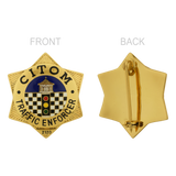 Cebu City Traffic Operations Management (CITOM) Badge
