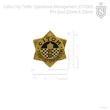 Cebu City Traffic Operations Management (CITOM) Pin