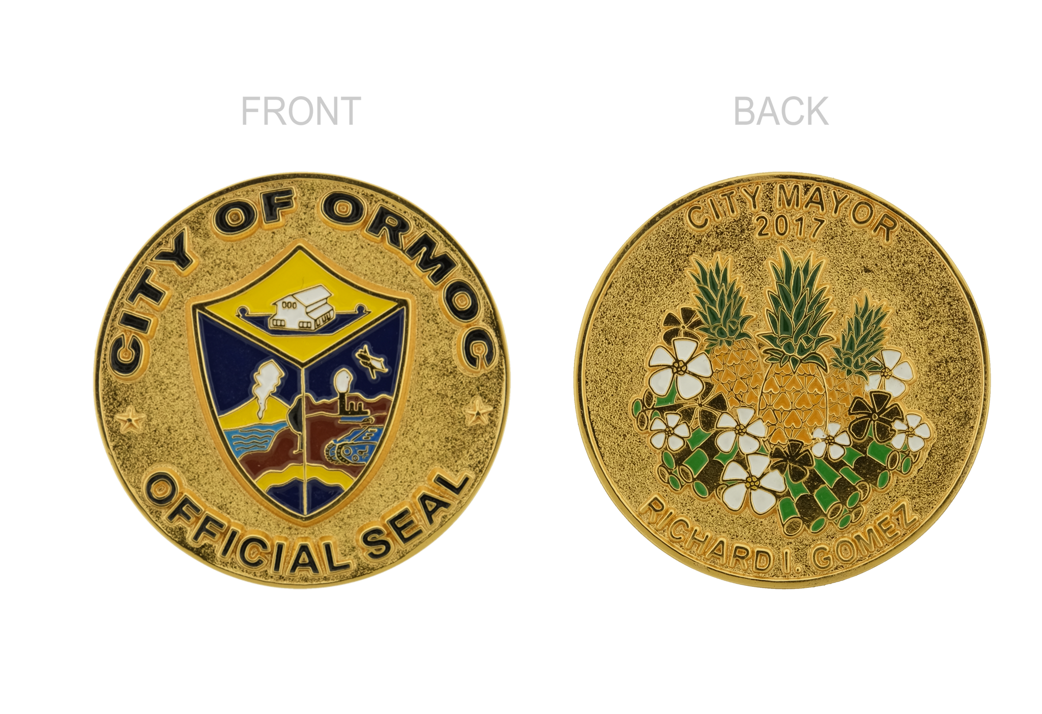 Ormoc Lettering Ormoc Logo