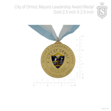 City of Ormoc Mayor's Leadership Award God Medal 2.5 inch 2017