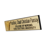 Cebu Doctors University (CDU) College of Nursing Nameplate