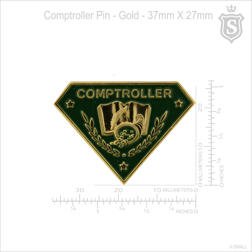 Comptroller Pin