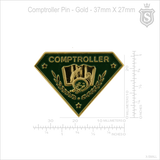 Comptroller Pin