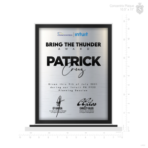 INTUIT FY22 Concentrix Plaque