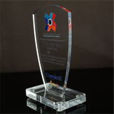 Convergys Special and Top Performance Plaque of Appreciation Clear Acrylic 6.659 inch