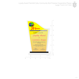 Fairchild Coop Plaque