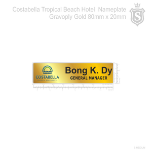 Costabella Tropical Beach Hotel Nameplate