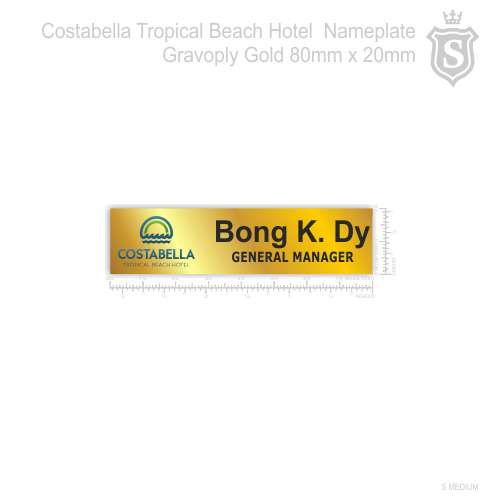 Costabella Tropical Beach Hotel Nameplate