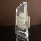 Crystal Plaque Cebu Marathon 6 inch