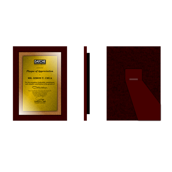 Datche Frame Plaque