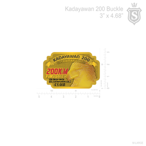 DAVAO ULTRA RUNNERS CLUB RACE BUCKLE