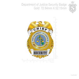 Department of Justice Badge