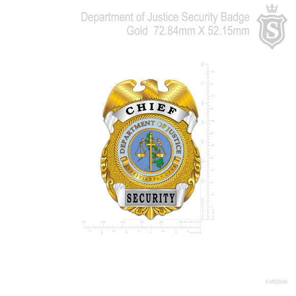 Department of Justice Badge