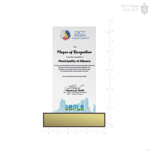 DICT PLAQUE