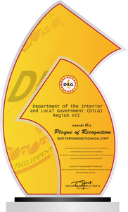 DILG Best Performing  Technical Plaque - DILG