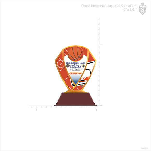 Danao Basketball League Plaque 2022