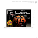 Danao 6th Mayor's Cup Basketball Tournament Plaque 2016