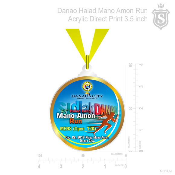 Danao Halad MAno Amon Run Medal 2019