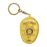 Deputy Sheriff Gold Keychain 41mm