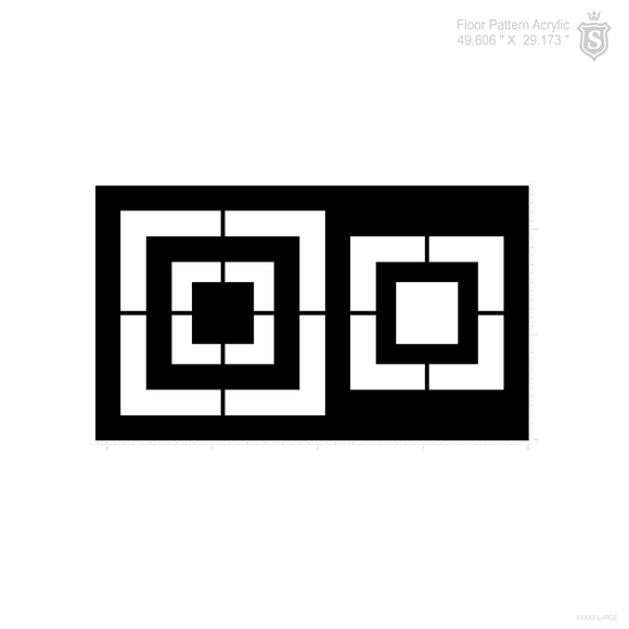 Floor Pattern Acrylic