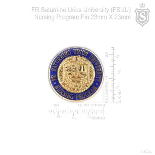 FR. Saturnino Urios University (FSUU) Nursing Program Pin