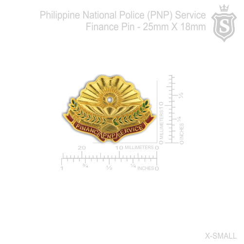 Philippine National Police (PNP) Service Finance Pin