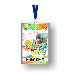 Event ID Identification Card with Sling
