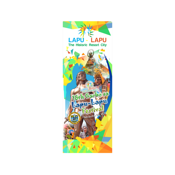 Banner with Wooden Frame