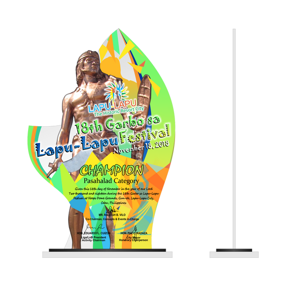 Garbo sa Lapu-Lapu Heritage Acrylic Plaque