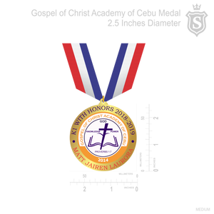 Gospel of Christ Academy of Cebu Medal