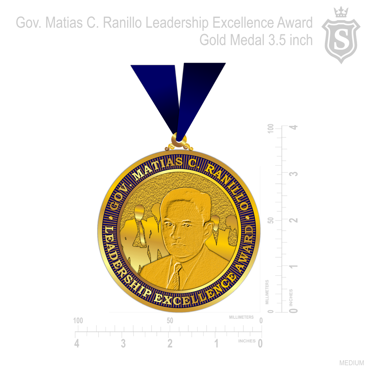 Matias Ranillo Matias Ranillo Foundation Medal – Suarez Arts
