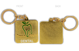 Green Apple Dental Keychain