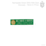 South Western University (SWU) Nameplate - College of Pharmacy