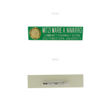 South Western University (SWU) Nameplate - College of Pharmacy