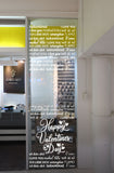 Storefront Window Graphics (Themed) -I Love You Internationally