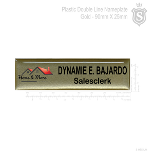 Home & More Nameplate