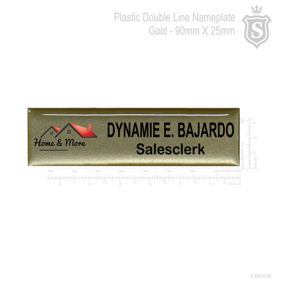 HOME & MORE NAMEPLATE