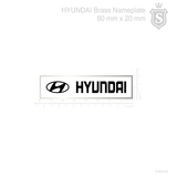 Hyundai Nameplate