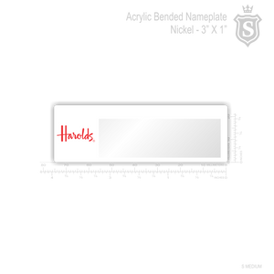 HAROLDS HOTEL NAMEPLATE