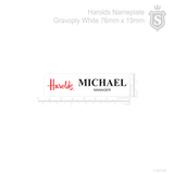 Harolds Hotel Nameplate