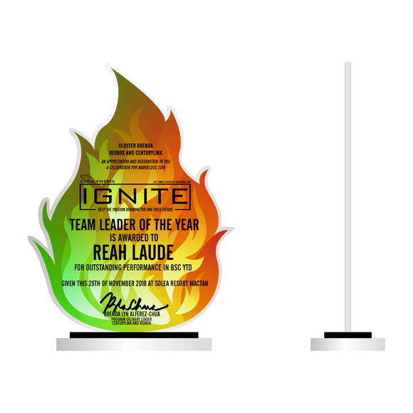 Ignite Plaque 10