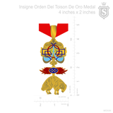 Insigne Orden Del Toison De Oro Medal
