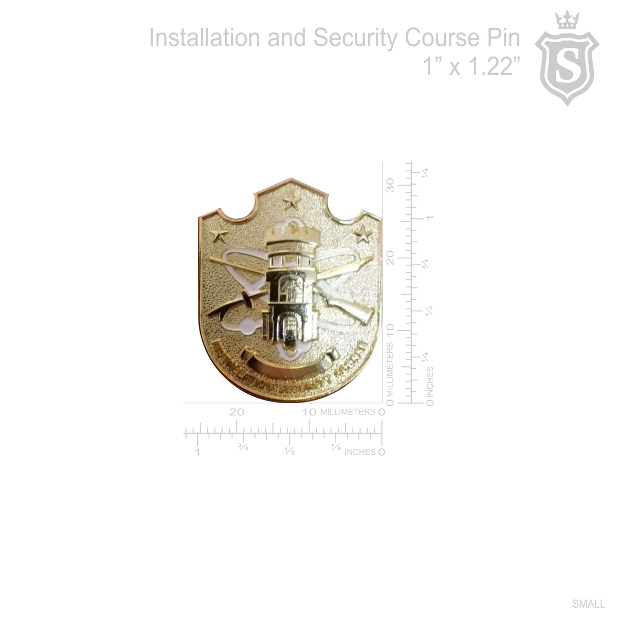 Installation Security Course Pin – Suarez Arts