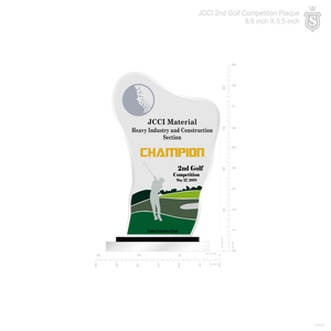 Jcci Golf Plaque 2019