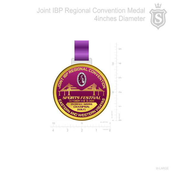 IBP Acrylic Medal