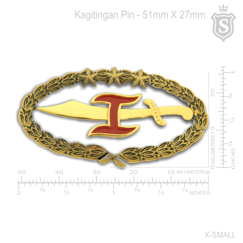 Combat Commander's (Kagitingan) Pin