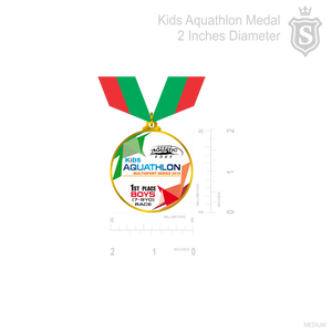 Kids Aquathlon Medal