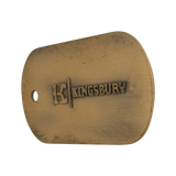 Kingsbury Dogtag Antique 57mm
