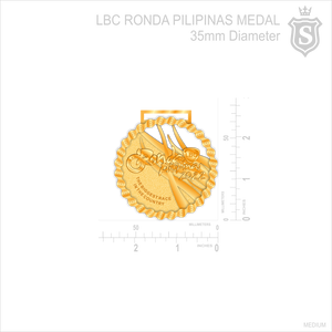 LBC RONDA PILIPINAS MEDAL 2022