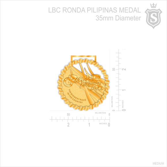 LBC RONDA PILIPINAS MEDAL 2022